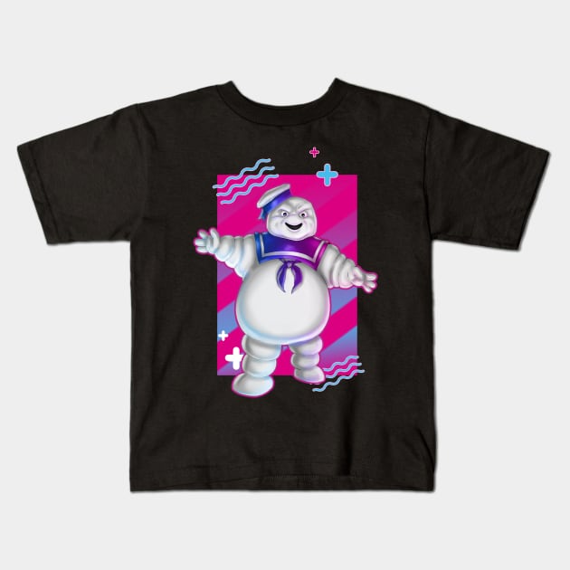 Stay Puft Kids T-Shirt by ekkimu